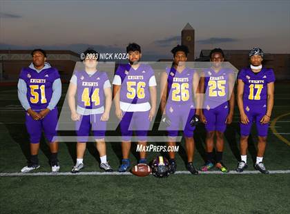 Thumbnail 2 in Lynwood Varsity Football Photo Shoot photogallery.