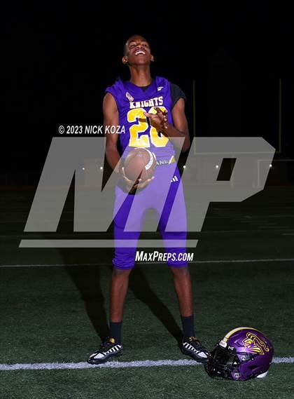 Thumbnail 1 in Lynwood Varsity Football Photo Shoot photogallery.