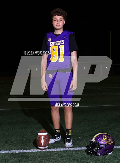 Thumbnail 1 in Lynwood Varsity Football Photo Shoot photogallery.