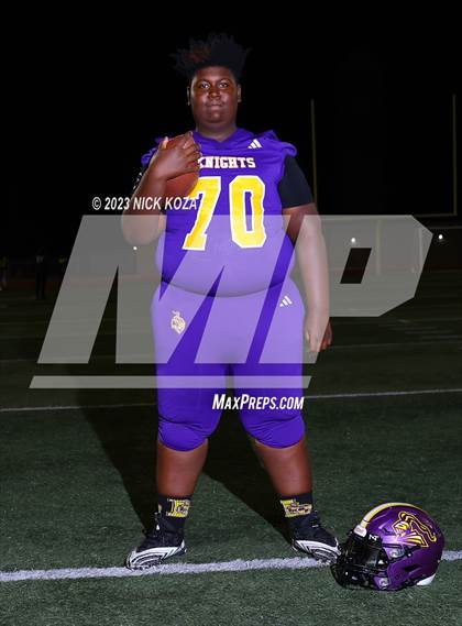 Thumbnail 3 in Lynwood Varsity Football Photo Shoot photogallery.