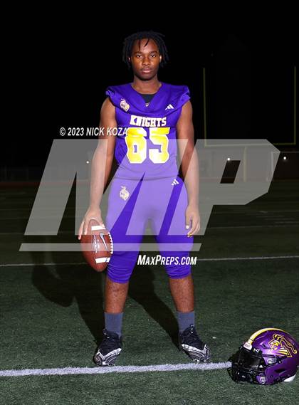 Thumbnail 2 in Lynwood Varsity Football Photo Shoot photogallery.