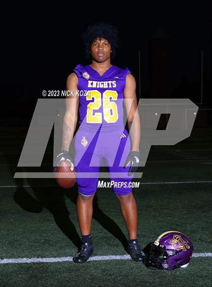 Thumbnail 2 in Lynwood Varsity Football Photo Shoot photogallery.