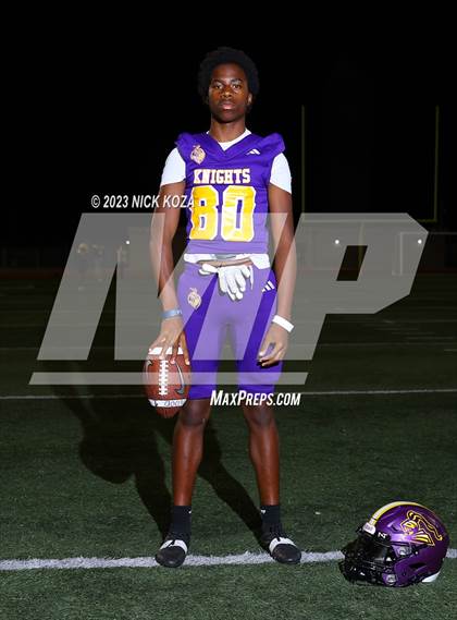 Thumbnail 1 in Lynwood Varsity Football Photo Shoot photogallery.
