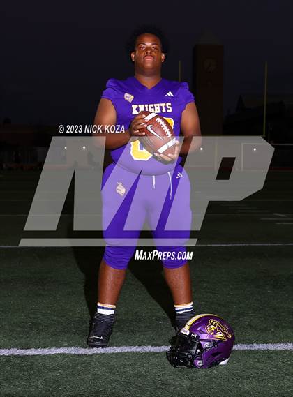 Thumbnail 2 in Lynwood Varsity Football Photo Shoot photogallery.