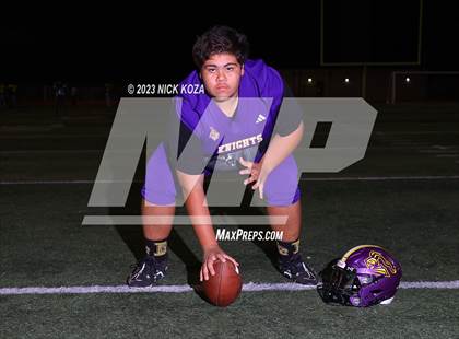 Thumbnail 1 in Lynwood Varsity Football Photo Shoot photogallery.