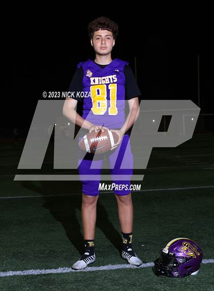 Thumbnail 1 in Lynwood Varsity Football Photo Shoot photogallery.