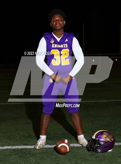 Thumbnail 2 in Lynwood Varsity Football Photo Shoot photogallery.