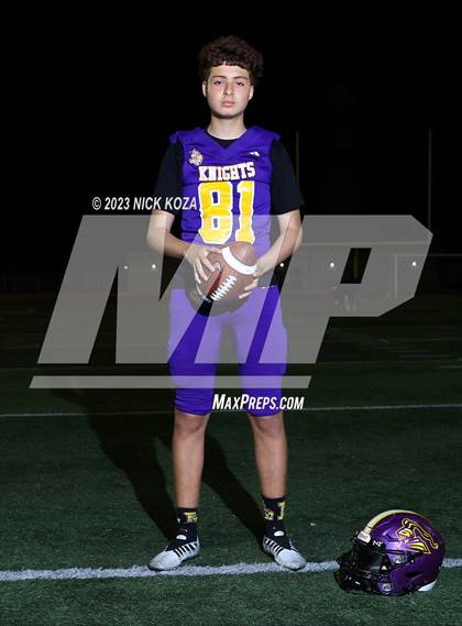 Thumbnail 2 in Lynwood Varsity Football Photo Shoot photogallery.