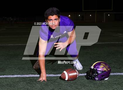 Thumbnail 1 in Lynwood Varsity Football Photo Shoot photogallery.