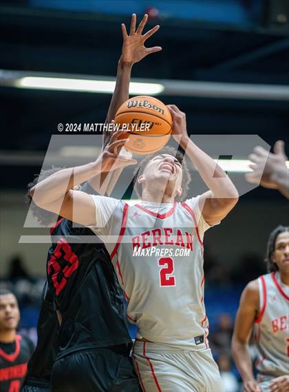 Thumbnail 3 in Southern School of Energy and Sustainability vs. Berean Baptist Academy (Hoops and Dreams Showcase) photogallery.