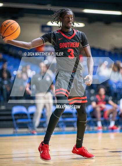 Thumbnail 1 in Southern School of Energy and Sustainability vs. Berean Baptist Academy (Hoops and Dreams Showcase) photogallery.