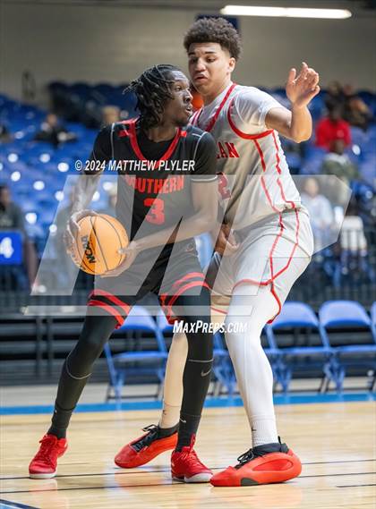 Thumbnail 3 in Southern School of Energy and Sustainability vs. Berean Baptist Academy (Hoops and Dreams Showcase) photogallery.