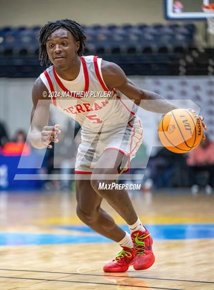 Thumbnail 1 in Southern School of Energy and Sustainability vs. Berean Baptist Academy (Hoops and Dreams Showcase) photogallery.