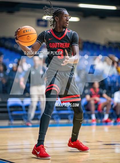 Thumbnail 2 in Southern School of Energy and Sustainability vs. Berean Baptist Academy (Hoops and Dreams Showcase) photogallery.