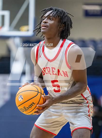 Thumbnail 1 in Southern School of Energy and Sustainability vs. Berean Baptist Academy (Hoops and Dreams Showcase) photogallery.