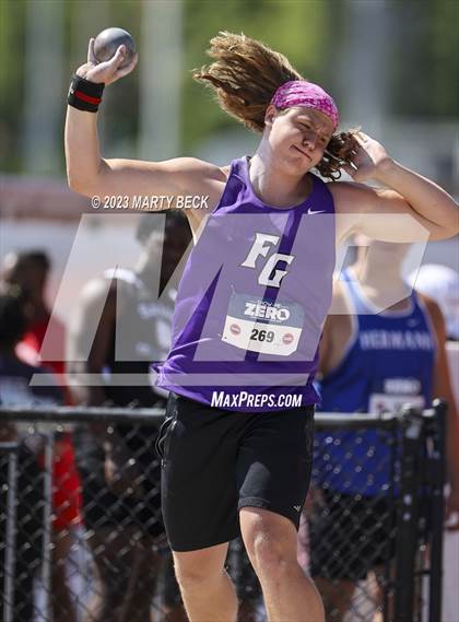 Thumbnail 3 in Class 3 Shot Put (MSHSAA State Championship) photogallery.