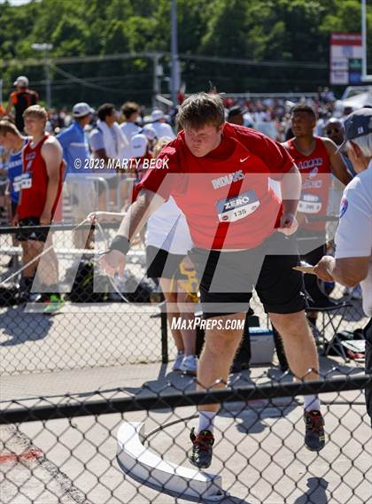 Thumbnail 1 in Class 3 Shot Put (MSHSAA State Championship) photogallery.
