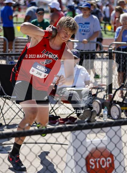 Thumbnail 2 in Class 3 Shot Put (MSHSAA State Championship) photogallery.