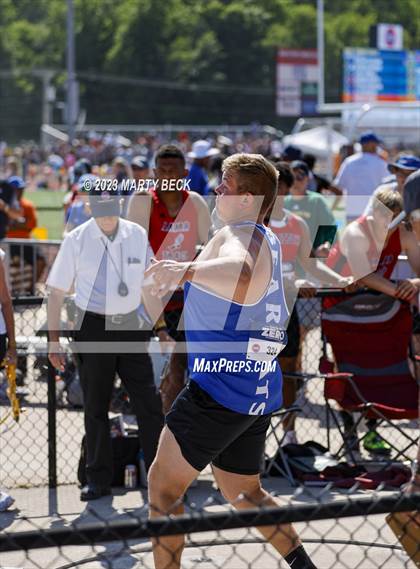 Thumbnail 3 in Class 3 Shot Put (MSHSAA State Championship) photogallery.