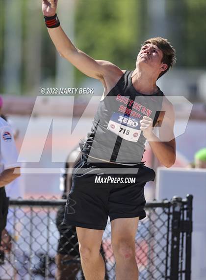 Thumbnail 1 in Class 3 Shot Put (MSHSAA State Championship) photogallery.