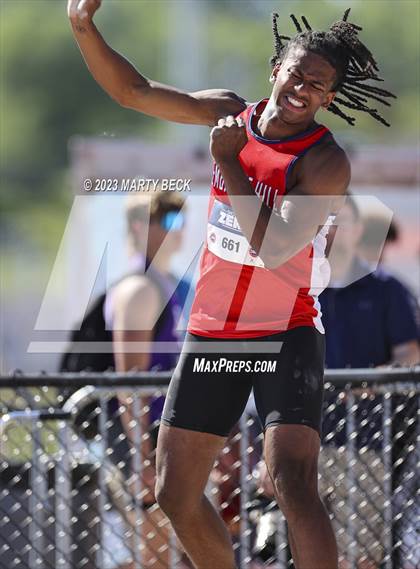 Thumbnail 3 in Class 3 Shot Put (MSHSAA State Championship) photogallery.