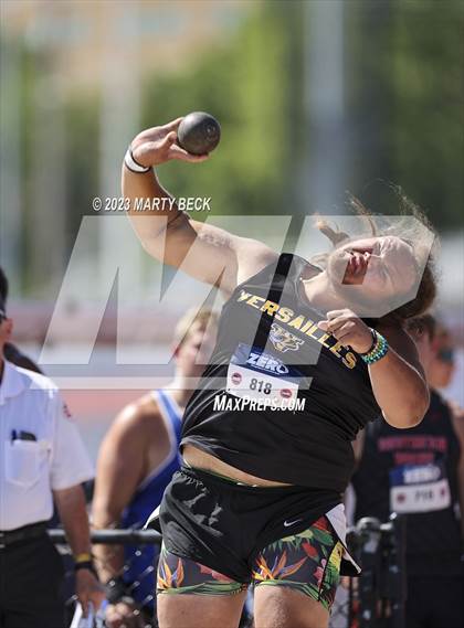 Thumbnail 2 in Class 3 Shot Put (MSHSAA State Championship) photogallery.