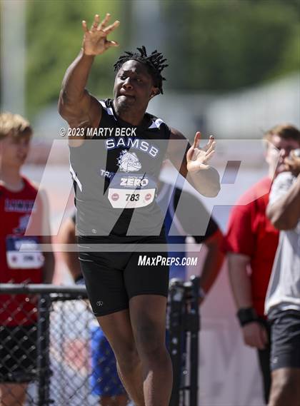 Thumbnail 2 in Class 3 Shot Put (MSHSAA State Championship) photogallery.