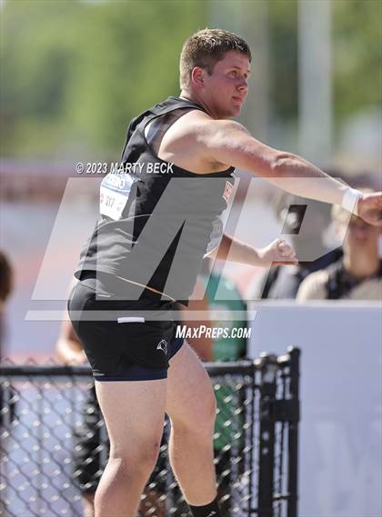 Thumbnail 1 in Class 3 Shot Put (MSHSAA State Championship) photogallery.