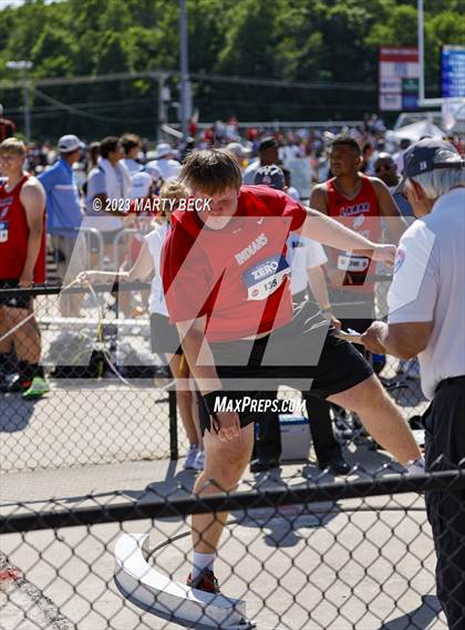 Thumbnail 3 in Class 3 Shot Put (MSHSAA State Championship) photogallery.