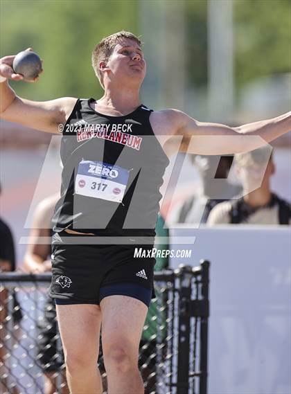 Thumbnail 2 in Class 3 Shot Put (MSHSAA State Championship) photogallery.