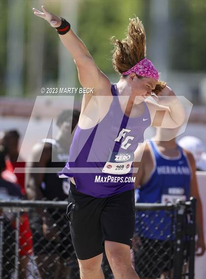 Thumbnail 3 in Class 3 Shot Put (MSHSAA State Championship) photogallery.