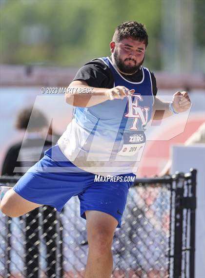 Thumbnail 1 in Class 3 Shot Put (MSHSAA State Championship) photogallery.