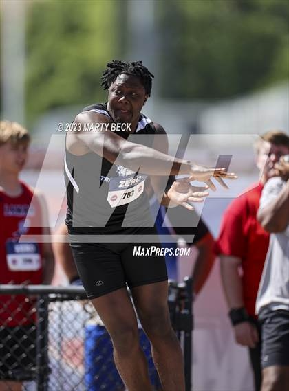Thumbnail 1 in Class 3 Shot Put (MSHSAA State Championship) photogallery.