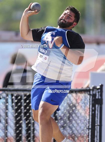 Thumbnail 3 in Class 3 Shot Put (MSHSAA State Championship) photogallery.