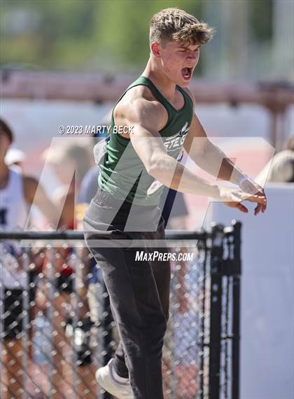 Thumbnail 2 in Class 3 Shot Put (MSHSAA State Championship) photogallery.