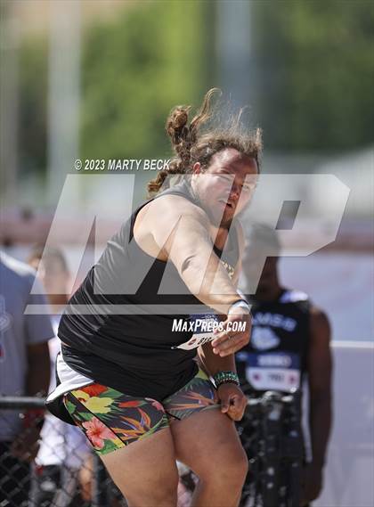 Thumbnail 2 in Class 3 Shot Put (MSHSAA State Championship) photogallery.