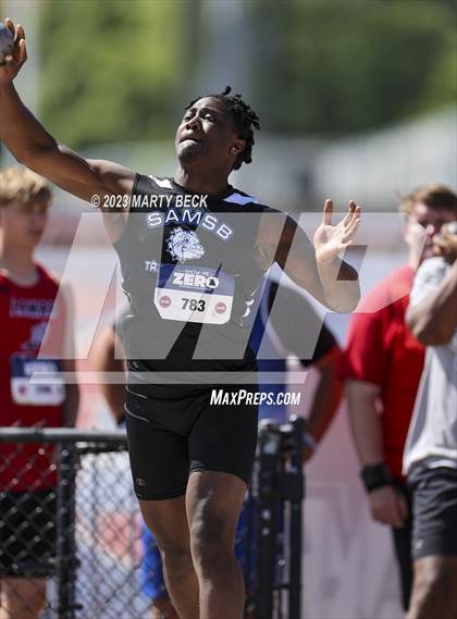 Thumbnail 3 in Class 3 Shot Put (MSHSAA State Championship) photogallery.