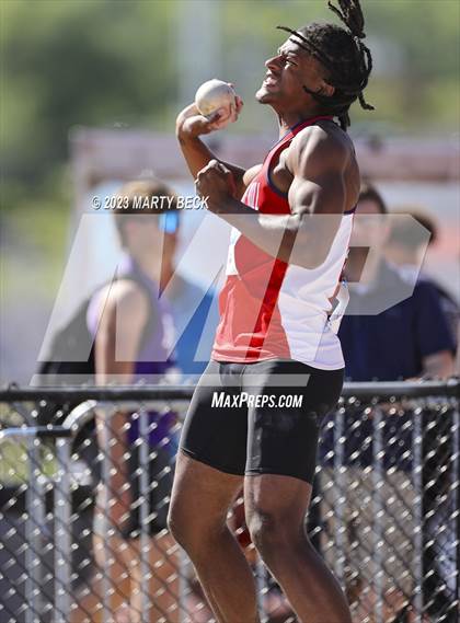 Thumbnail 1 in Class 3 Shot Put (MSHSAA State Championship) photogallery.