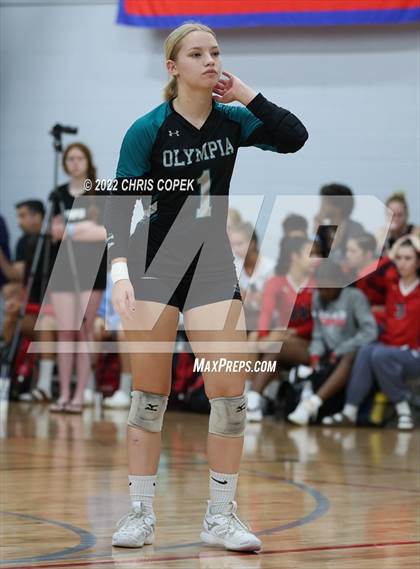 Thumbnail 2 in Olympia vs Bishop Moore (Nike Tournament of Champions) photogallery.