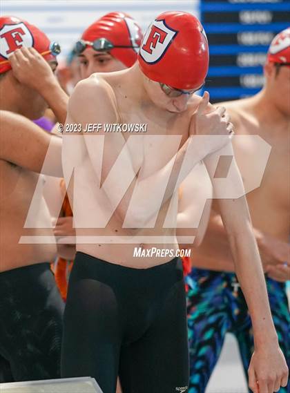 Thumbnail 2 in NCHSAA 3A State Swimming Championship photogallery.
