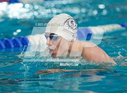 Thumbnail 1 in NCHSAA 3A State Swimming Championship photogallery.