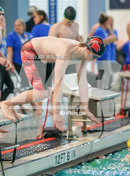 Thumbnail 2 in NCHSAA 3A State Swimming Championship photogallery.