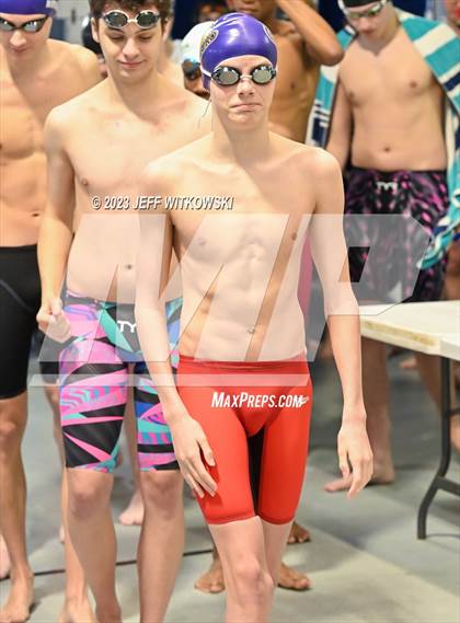 Thumbnail 2 in NCHSAA 3A State Swimming Championship photogallery.