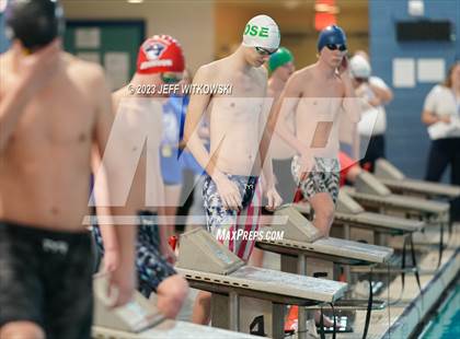 Thumbnail 1 in NCHSAA 3A State Swimming Championship photogallery.