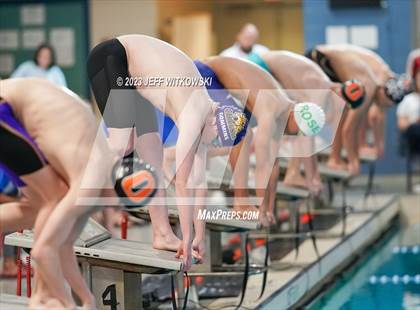 Thumbnail 2 in NCHSAA 3A State Swimming Championship photogallery.