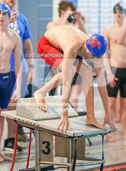 Thumbnail 1 in NCHSAA 3A State Swimming Championship photogallery.