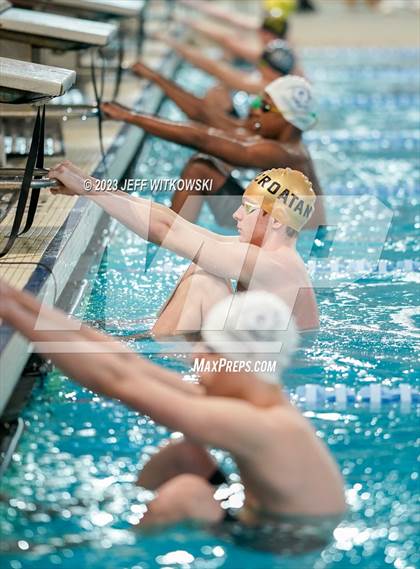 Thumbnail 3 in NCHSAA 3A State Swimming Championship photogallery.