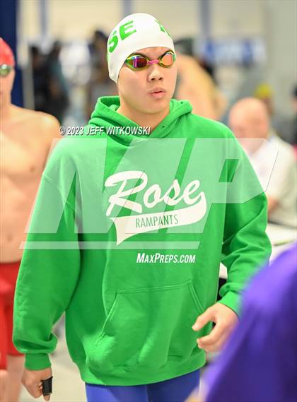 Thumbnail 3 in NCHSAA 3A State Swimming Championship photogallery.