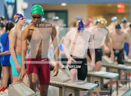 Thumbnail 2 in NCHSAA 3A State Swimming Championship photogallery.