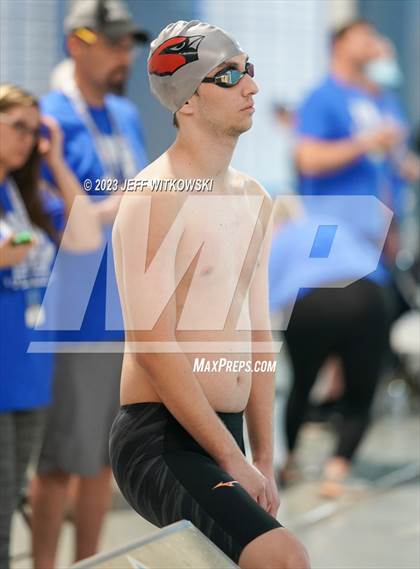 Thumbnail 2 in NCHSAA 3A State Swimming Championship photogallery.